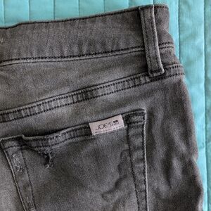 Joe's Jeans Grey Black Distressed Jean Shorts Size 26